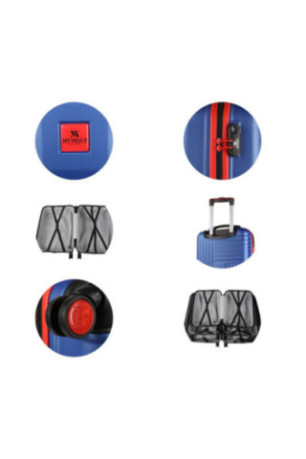 Ensemble de valises (2 pièces) - Bleu marine