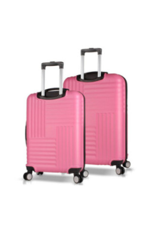 Ensemble de valises (2 pièces) - Rose