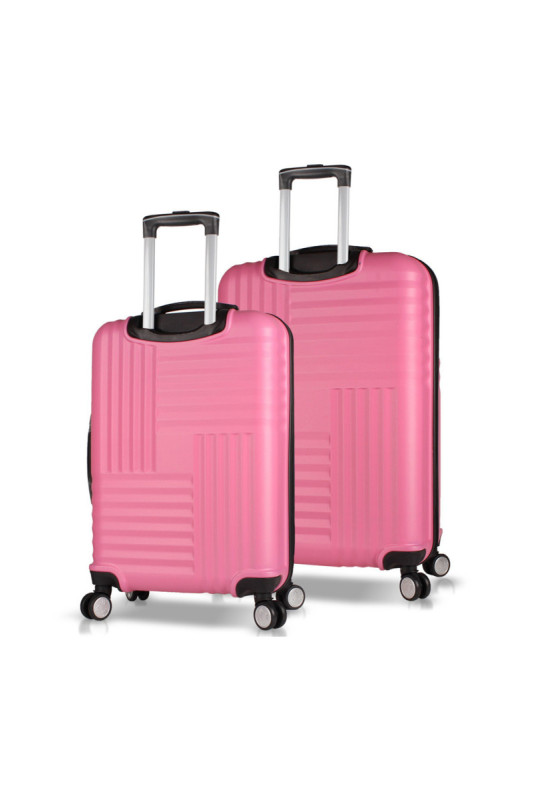 Ensemble de valises (2 pièces) - Rose