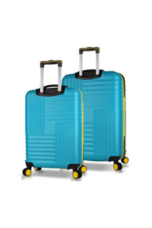 Ensemble de valises (2 pièces) - Turquoise