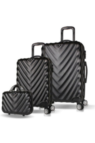 Ensemble de valises (3 pièces) - Noir