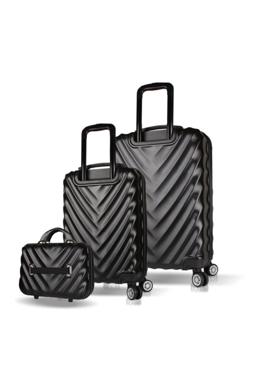 Ensemble de valises (3 pièces) - Noir