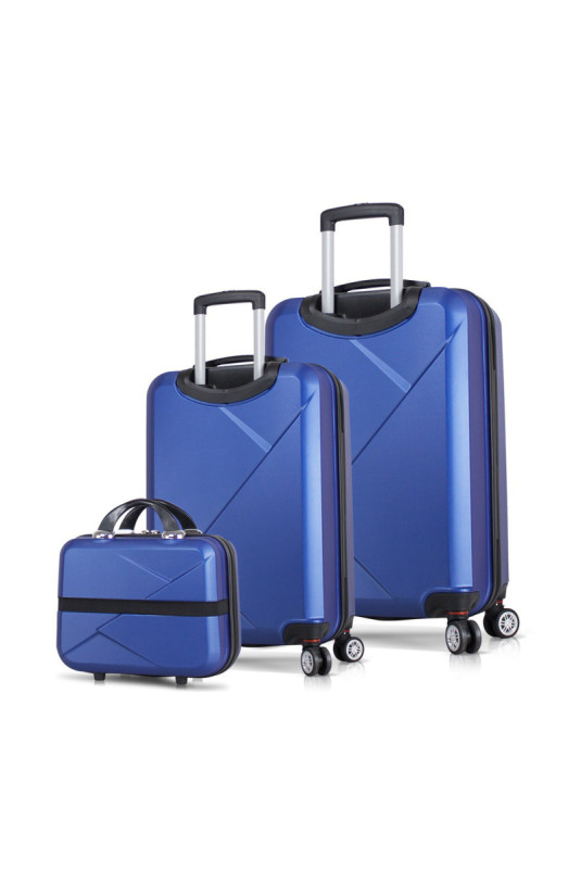 Ensemble de valises (3 pièces) - Bleu