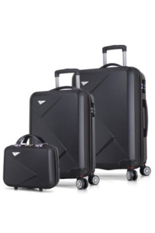 Ensemble de valises (3 pièces) - Noir