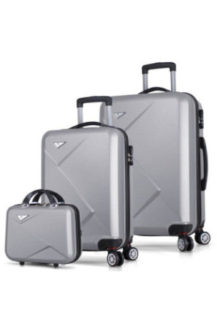 Ensemble de valises (3 pièces) - Gris