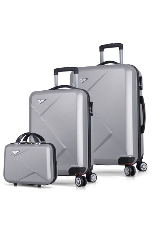 Ensemble de valises (3 pièces) - Gris