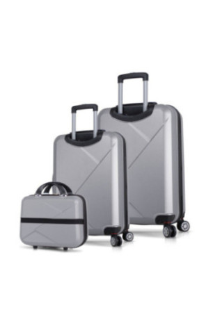 Ensemble de valises (3 pièces) - Gris