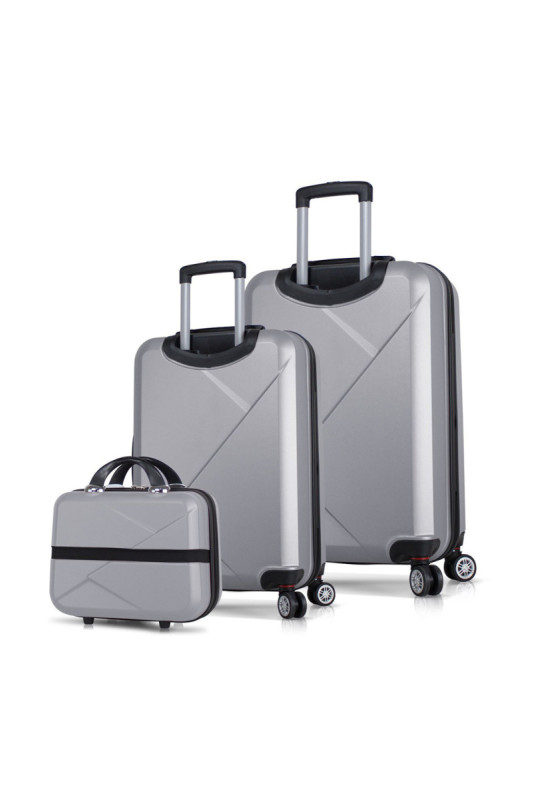 Ensemble de valises (3 pièces) - Gris