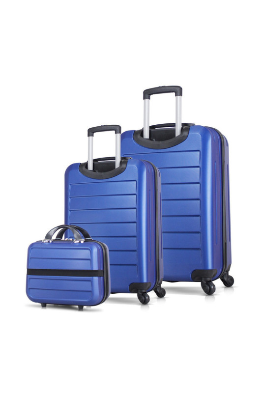 Ensemble de valises (3 pièces) - Bleu