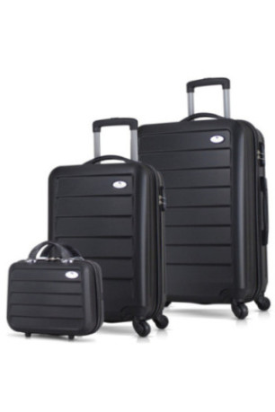 Ensemble de valises (3 pièces) - Noir