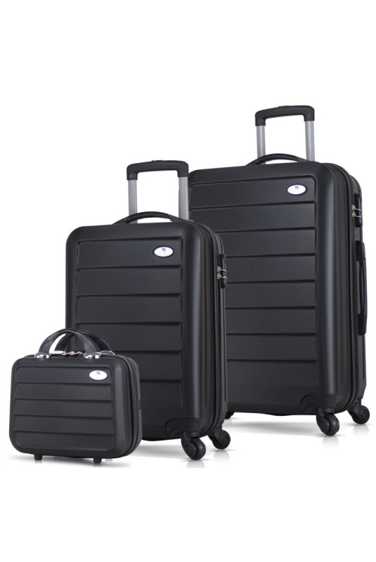 Ensemble de valises (3 pièces) - Noir