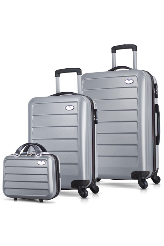Ensemble de valises (3 pièces) - Gris