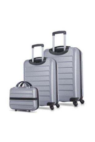 Ensemble de valises (3 pièces) - Gris