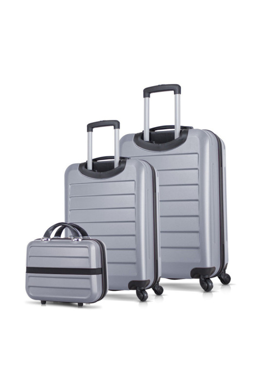 Ensemble de valises (3 pièces) - Gris