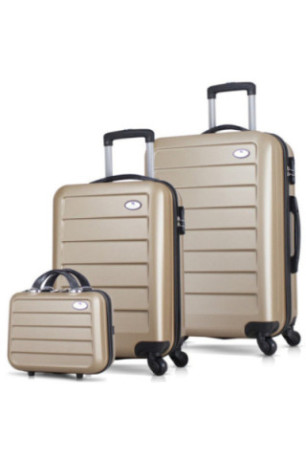 Ensemble de valises (3 pièces) - Or