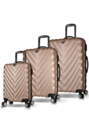 Ensemble de valises (3 pièces) - Or