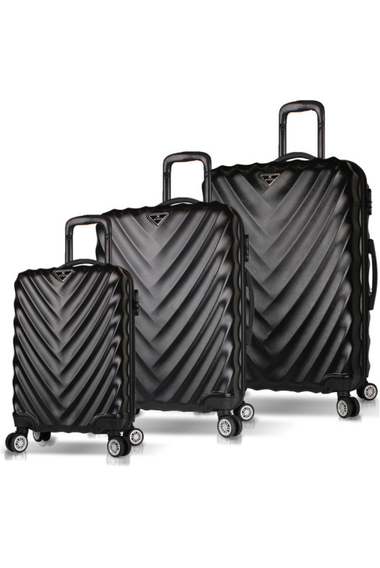 Ensemble de valises (3 pièces) - Noir