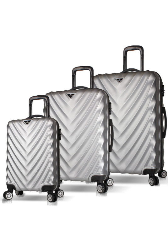Ensemble de valises (3 pièces) - Gris
