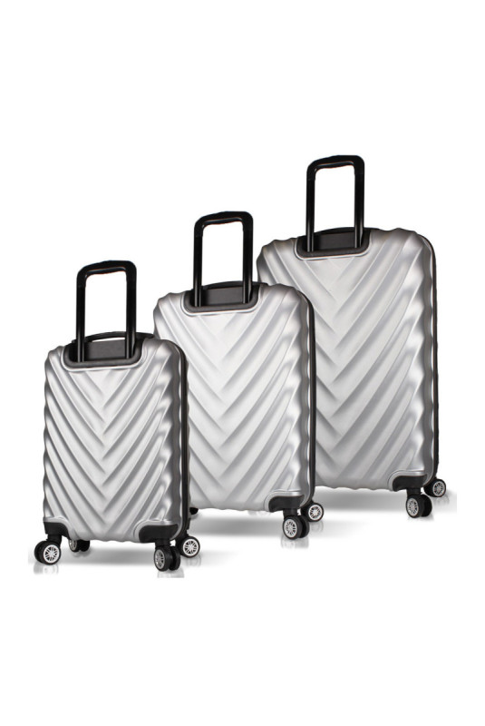 Ensemble de valises (3 pièces) - Gris