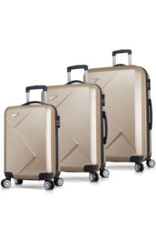 Ensemble de valises (3 pièces) - Or