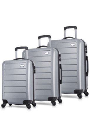 Ensemble de valises (3 pièces) - Gris