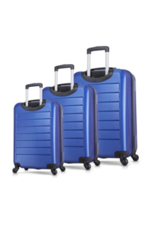 Ensemble de valises (3 pièces) - Bleu