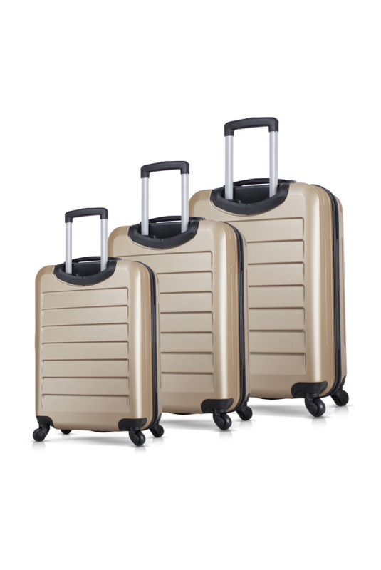 Ensemble de valises (3 pièces) - Or