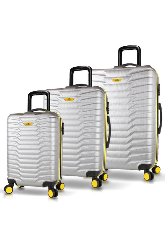 Ensemble de valises (3 pièces) - Gris