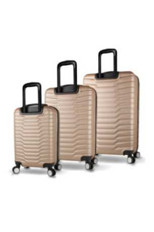 Ensemble de valises (3 pièces) - Or