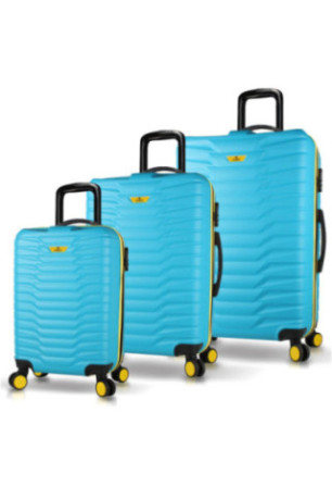 Ensemble de valises (3 pièces) - Turquoise