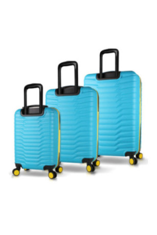 Ensemble de valises (3 pièces) - Turquoise