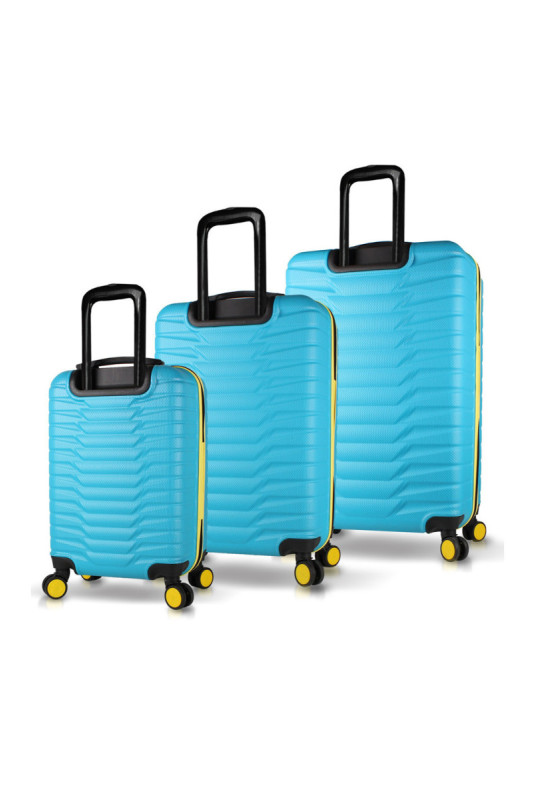 Ensemble de valises (3 pièces) - Turquoise