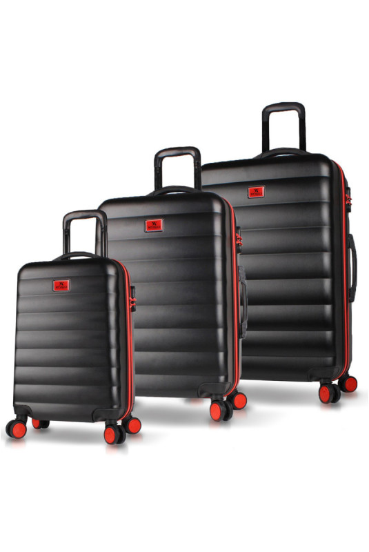 Ensemble de valises (3 pièces) - Noir