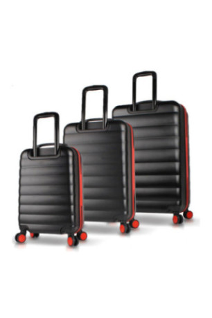 Ensemble de valises (3 pièces) - Noir