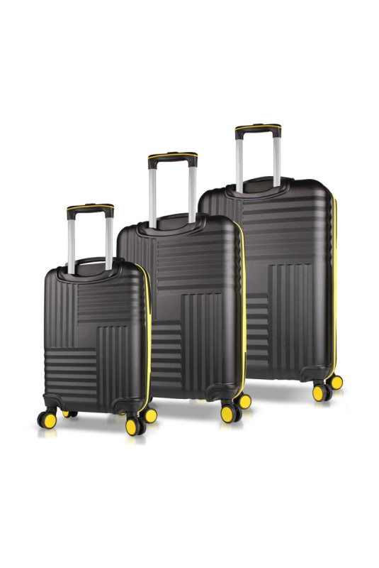 Ensemble de valises (3 pièces) - Noir