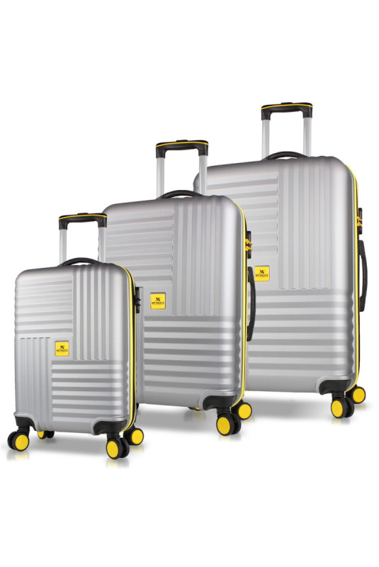 Ensemble de valises (3 pièces) - Gris