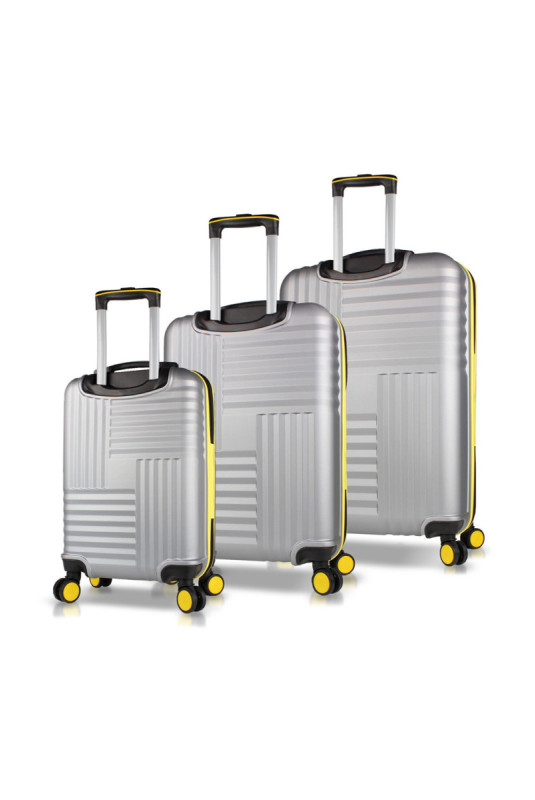 Ensemble de valises (3 pièces) - Gris