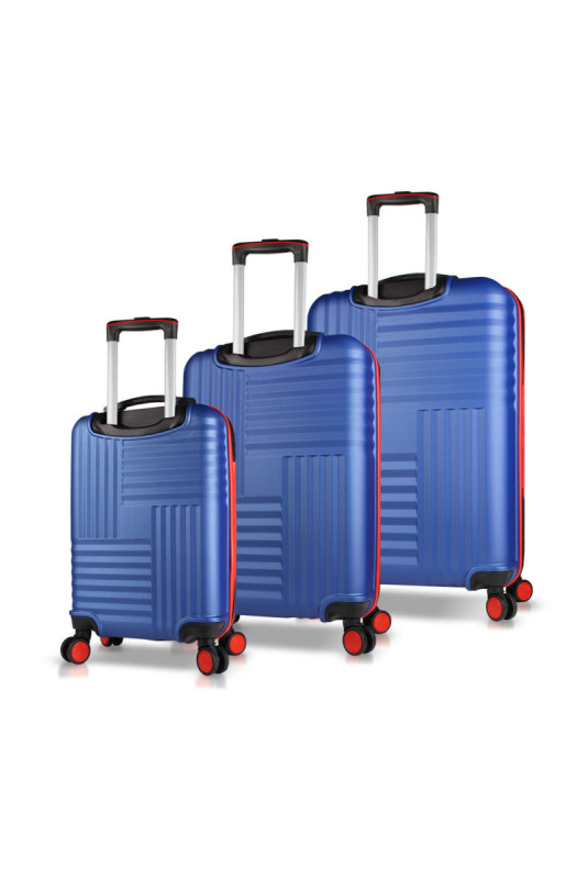 Ensemble de valises (3 pièces) - Bleu marine