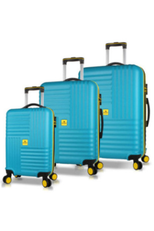 Ensemble de valises (3 pièces) - Turquoise