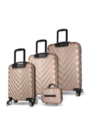 Ensemble de valises (4 pièces) - Or