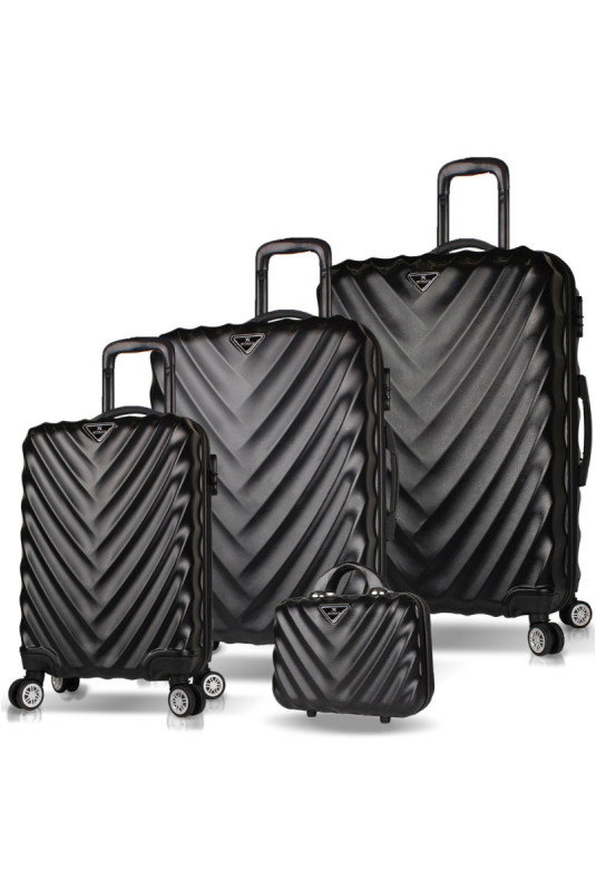 Ensemble de valises (4 pièces) - Noir