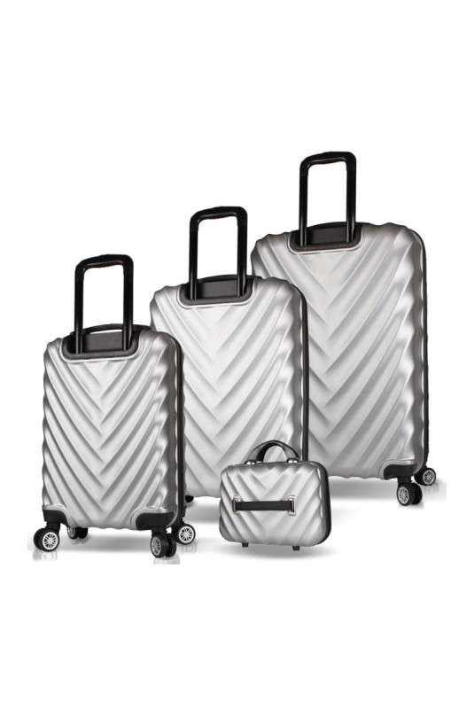Ensemble de valises (4 pièces) - Gris