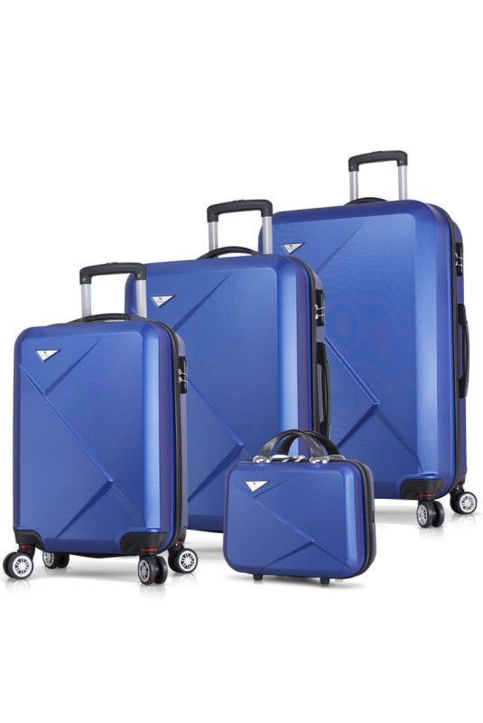 Ensemble de valises (4 pièces) - Bleu