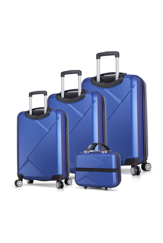 Ensemble de valises (4 pièces) - Bleu