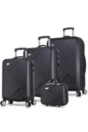 Ensemble de valises (4 pièces) - Noir