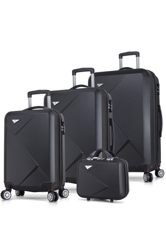 Ensemble de valises (4 pièces) - Noir