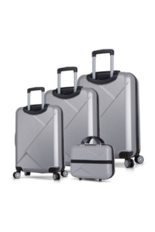 Ensemble de valises (4 pièces) - Gris