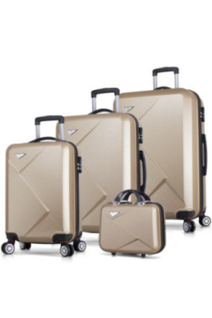 Ensemble de valises (4 pièces) - Or