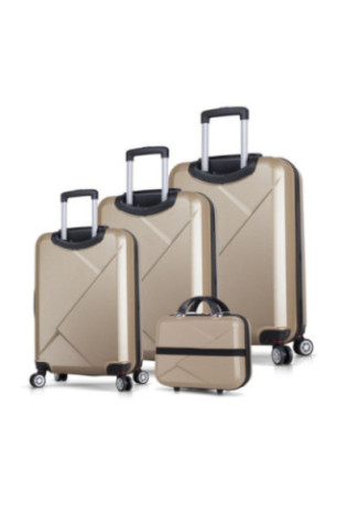Ensemble de valises (4 pièces) - Or