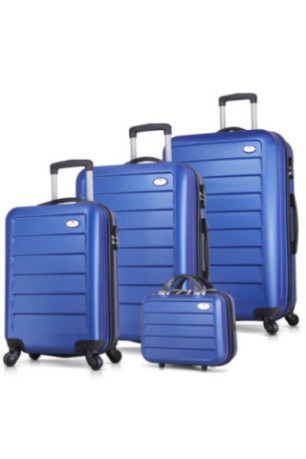 Ensemble de valises (4 pièces) - Bleu